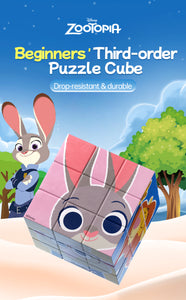 Disney Zootopia/Frozen Third-Order Rubik's Cube, Educational Toy 22277