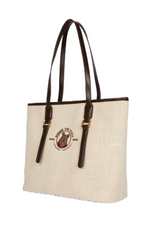 画像をギャラリービューアに読み込む, Disney Winnie the Pooh Univeral Fashion Lady PU+Canvas Bag DHF23887-C2
