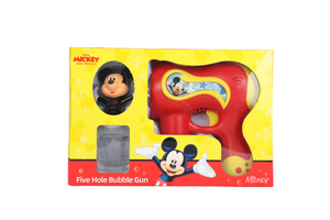 Disney Mickey Mouse Bubble Gun Toy Children Outdoor Toys