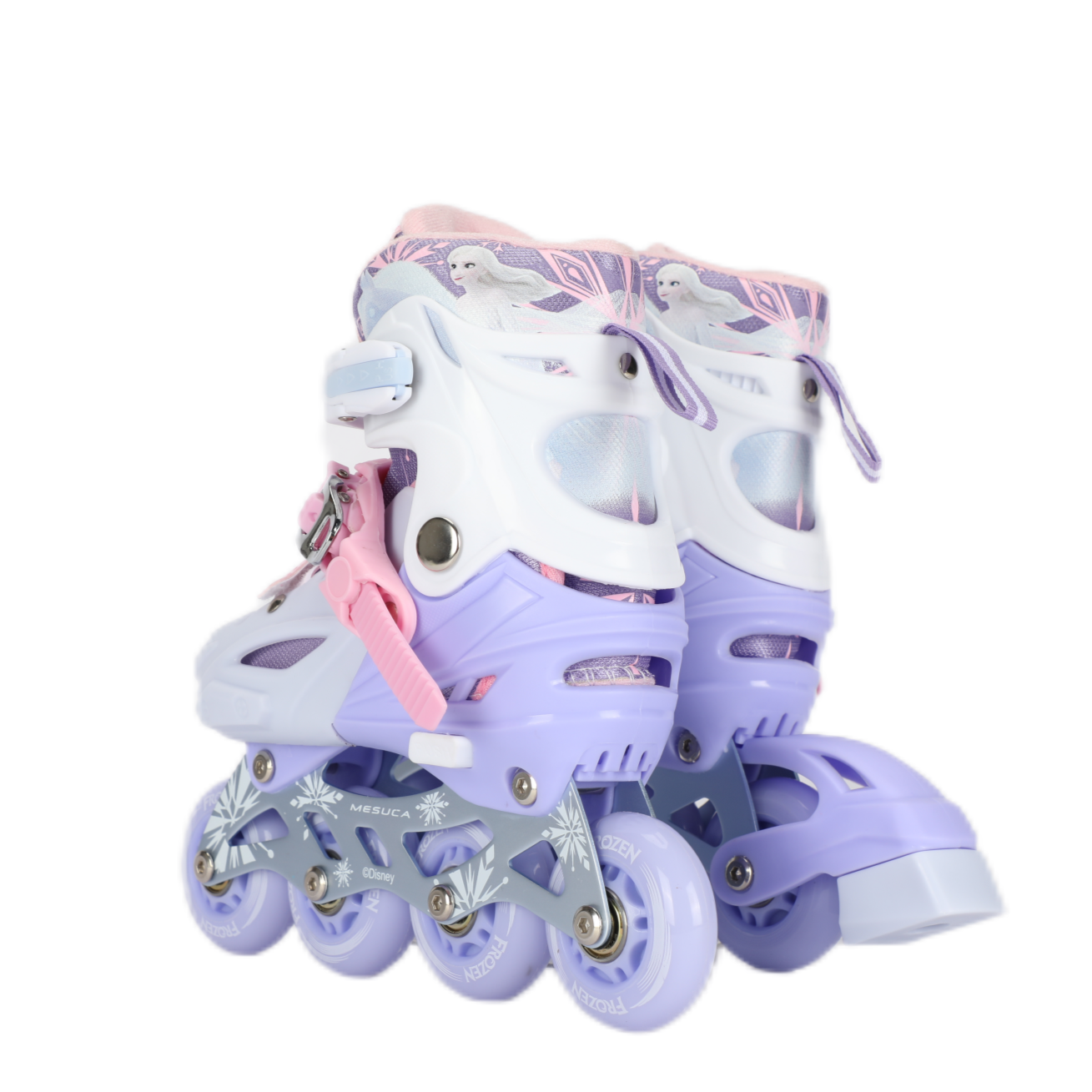 Disney Frozen Kids Roller Skate Combo Set Purple