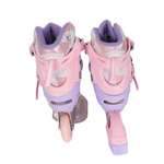 Load image into Gallery viewer, Disney Frozen Kids Roller Skate Combo Set Pinkish-purple
