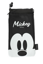 画像をギャラリービューアに読み込む, Disney Minnie/Mickey Mouse microfiber High-capacity Hand Phone Bag
