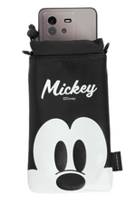 画像をギャラリービューアに読み込む, Disney Minnie/Mickey Mouse microfiber High-capacity Hand Phone Bag
