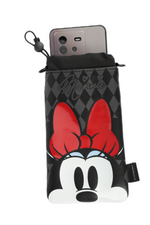 画像をギャラリービューアに読み込む, Disney Minnie/Mickey Mouse microfiber High-capacity Hand Phone Bag

