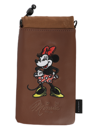 Disney Minnie/Mickey Mouse microfiber High-capacity Hand Phone Bag