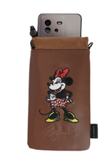 画像をギャラリービューアに読み込む, Disney Minnie/Mickey Mouse microfiber High-capacity Hand Phone Bag
