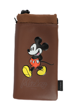 画像をギャラリービューアに読み込む, Disney Minnie/Mickey Mouse microfiber High-capacity Hand Phone Bag
