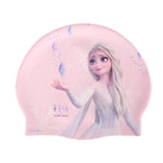 Load image into Gallery viewer, Disney Frozen Silicone Swimming Cap Pink
