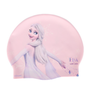 Disney Frozen Silicone Swimming Cap Pink