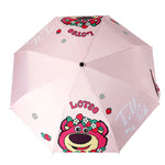 画像をギャラリービューアに読み込む, Disney Lotso Frozen Three-folding Umbrella 22718
