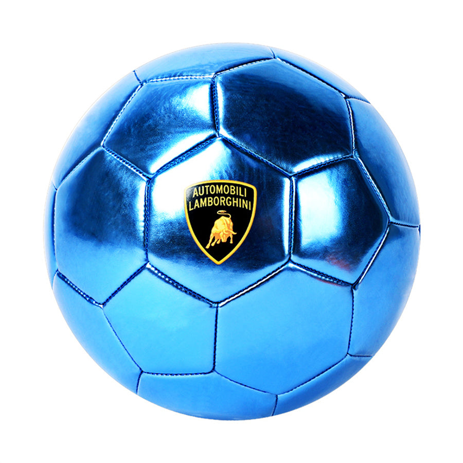 LFB771 AUTOMOBILI LAMBORGHINI MACHINE SEWING PVC SOCCER BALL METALLIC TEXTURE