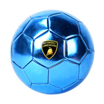画像をギャラリービューアに読み込む, LFB771 AUTOMOBILI LAMBORGHINI MACHINE SEWING PVC SOCCER BALL METALLIC TEXTURE
