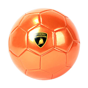 LFB771 AUTOMOBILI LAMBORGHINI MACHINE SEWING PVC SOCCER BALL METALLIC TEXTURE