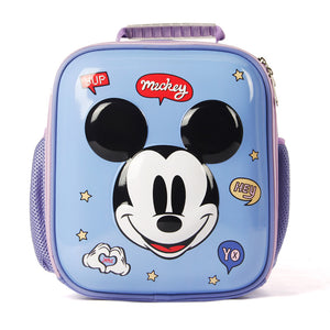 Disney Mickey Minnie Squared-shape Hardshell Backpack For Children DHF20295-A/DHF20295-B