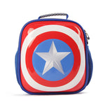 画像をギャラリービューアに読み込む, Marvel Spiderman Captain America Squared-shape Hardshell Backpack For Children VHF20295-S/VHF20295-T
