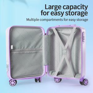 Disney Frozen IP Kids Suitcase 18inch DH19239-Q 3 layers composite structure lightweight suitcase