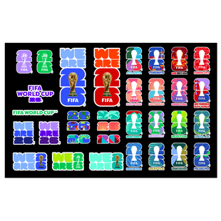 FWC26 DECORATIVE CAR STICKERS FWCS4