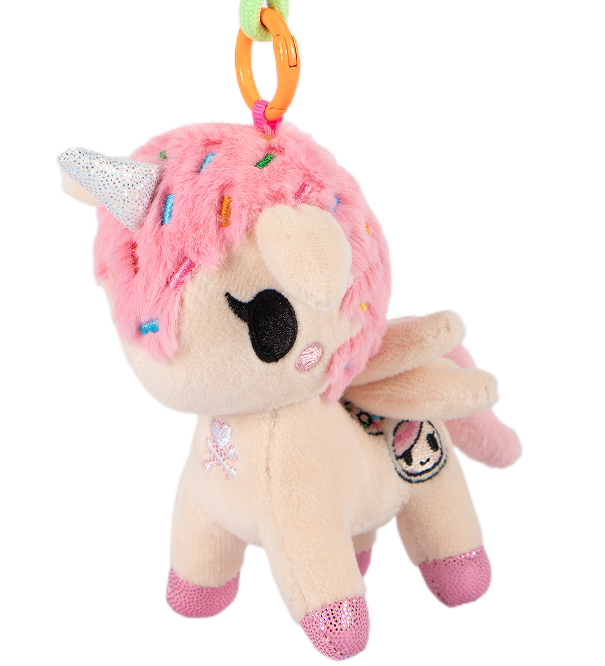 Tokidoki Unicorn Dolce Plush Key Chain Pendant 2025 New Designer TH41506-TK3