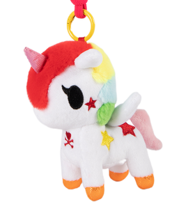 Tokidoki Unicorn Stellina Plush Key Chain Pendant 2025 New Designer TH41506-TK
