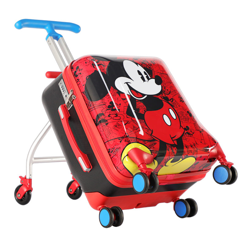 Disney MICKEY Cartoon Cute 20'' Ride On Suitcase Luggage DH41199-A