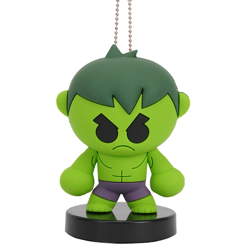 Marvel The Hulk Cartoon Cute Keychain Pendant Pedestal
