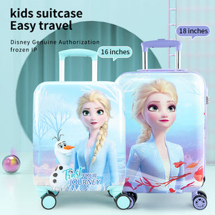 Disney Frozen IP Kids Suitcase 16inch DH19238-Q Easy travel 3 layers composite structure lightweight suitcase