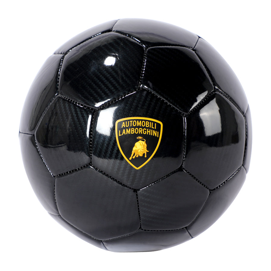 LFB331 AUTOMOBILI LAMBORGHINI MACHINE SEWING CARBON FIBER SOCCER BALL