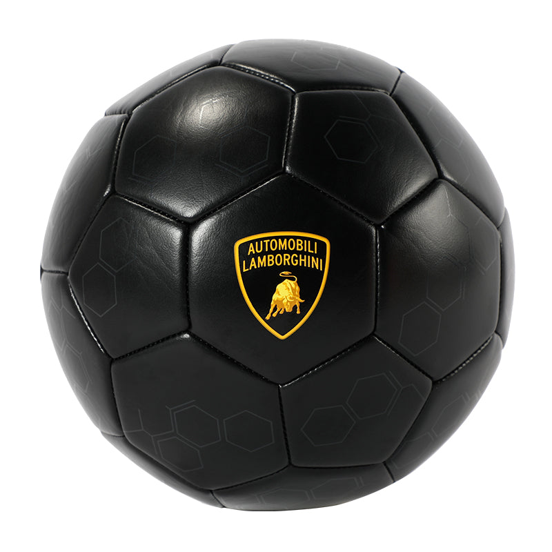 LFB552 AUTOMOBILI LAMBORGHINI MACHINE SEWING PVC SOCCER BALL HEXAGON TEXTURE