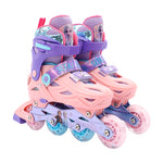 Load image into Gallery viewer, Disney Frozen Kids Roller Skate Combo Set Pink/Purple 2024 New Design
