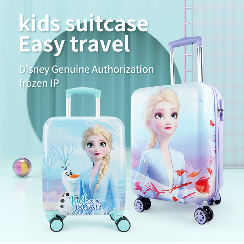 Disney Frozen IP Kids Suitcase 18inch DH19239-Q 3 layers composite structure lightweight suitcase