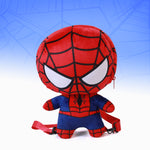 画像をギャラリービューアに読み込む, Marvel Iron Man Hulk Black Panther Spiderman Captain America Kid Plush Bag 85242
