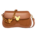 画像をギャラリービューアに読み込む, Disney Mickey Mouse Fashion Lady Shoulder PU Bag
