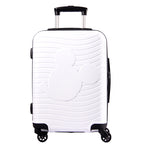 画像をギャラリービューアに読み込む, Disney Mickey Red/White/Black Traveling Suitcase 20&#39;&#39; DH20383-A
