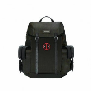 Marvel Deadpool Backpack Cartoon Fashion PU Bag