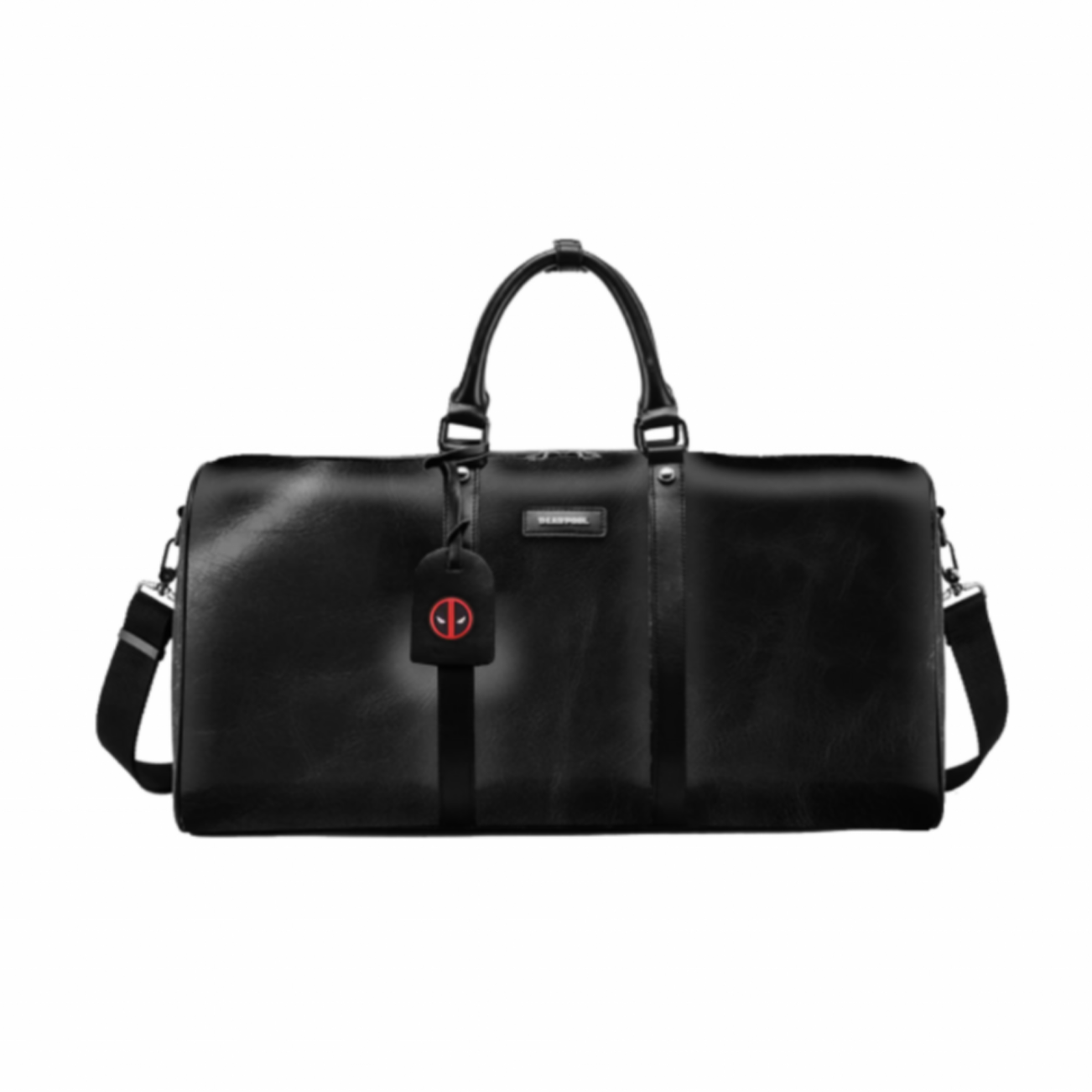 Marvel Deadpool Cartoon Sports Traveling PU Shoulder Bag