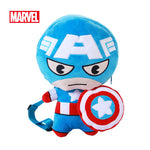 画像をギャラリービューアに読み込む, Marvel Iron Man Hulk Black Panther Spiderman Captain America Kid Plush Bag 85242
