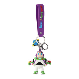 Disney Toys Buzz Lightyear Cartoon Cute Keychain Pendant