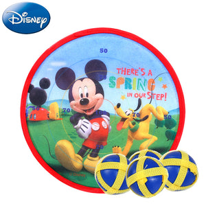 Disney Mickey Mouse Sticky Plate Target Balls Children Toys