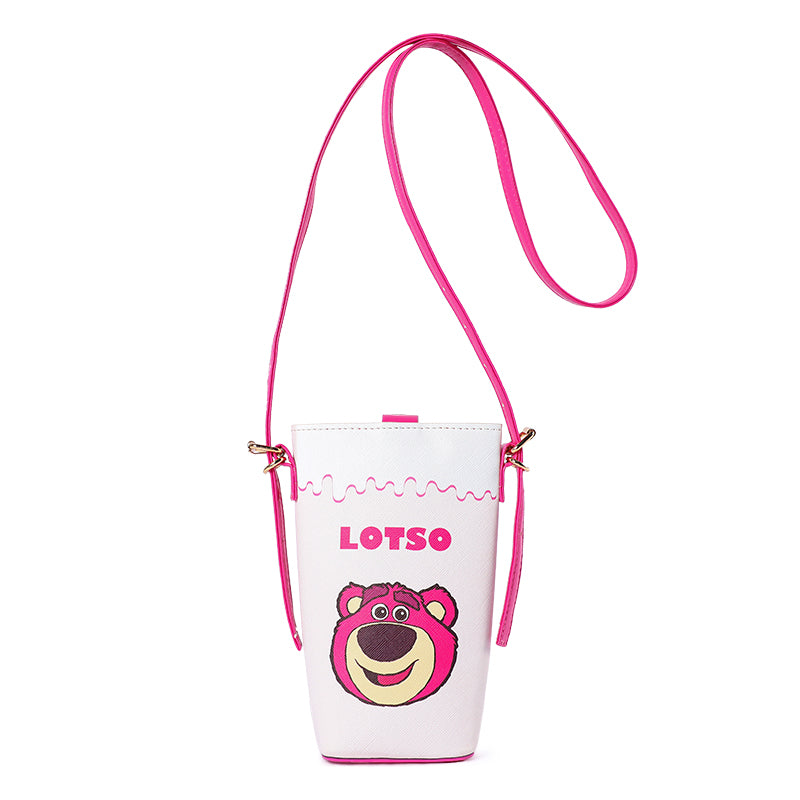 Disney Lotso Chip 'n' Dale Mobile Phone Bag Cute Cartoon Small Shoulder Crossbody Bag DHF23787