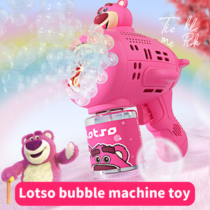 Disney 3D Lotso Figure Bubble Toy Children Outdoor Toys 23337