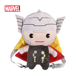 画像をギャラリービューアに読み込む, Marvel Iron Man Hulk Black Panther Spiderman Captain America Kid Plush Bag 85242
