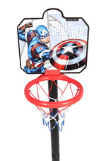 Load image into Gallery viewer, Marvel Captain America basketball stand height adjustable durable strong basketball board children toys indoor outdoor games
