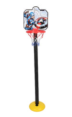Load image into Gallery viewer, Marvel Captain America basketball stand height adjustable durable strong basketball board children toys indoor outdoor games
