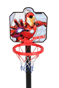 Marvel Iron Man basketball stand height adjustable durable strong basketball board children toys indoor outdoor games