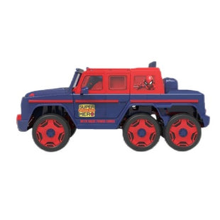 Marvel Spider Man 2024 New Design Electric Push Kids Toy Six Wheels Car