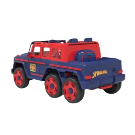 Marvel Spider Man 2024 New Design Electric Push Kids Toy Six Wheels Car