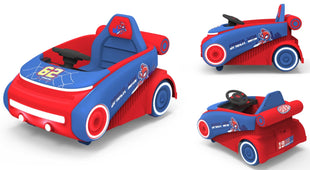 Marvel Spider Man 2024 New Design Kids Electric Space Car