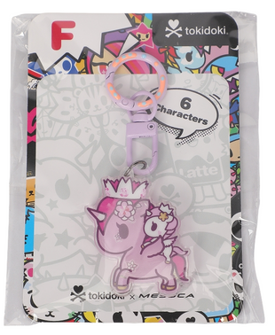 Tokidoki Unicorn Rainbow Swinging Key Chain Pendant 2025 New Designer TH24603-TK