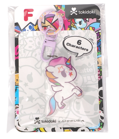 Tokidoki Unicorn Rainbow Swinging Key Chain Pendant 2025 New Designer TH24603-TK2