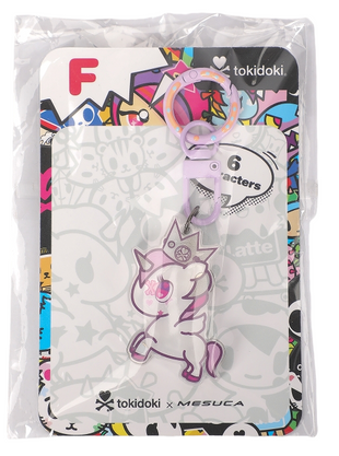 Tokidoki Unicorn Rainbow Swinging Key Chain Pendant 2025 New Designer TH24603-TK3